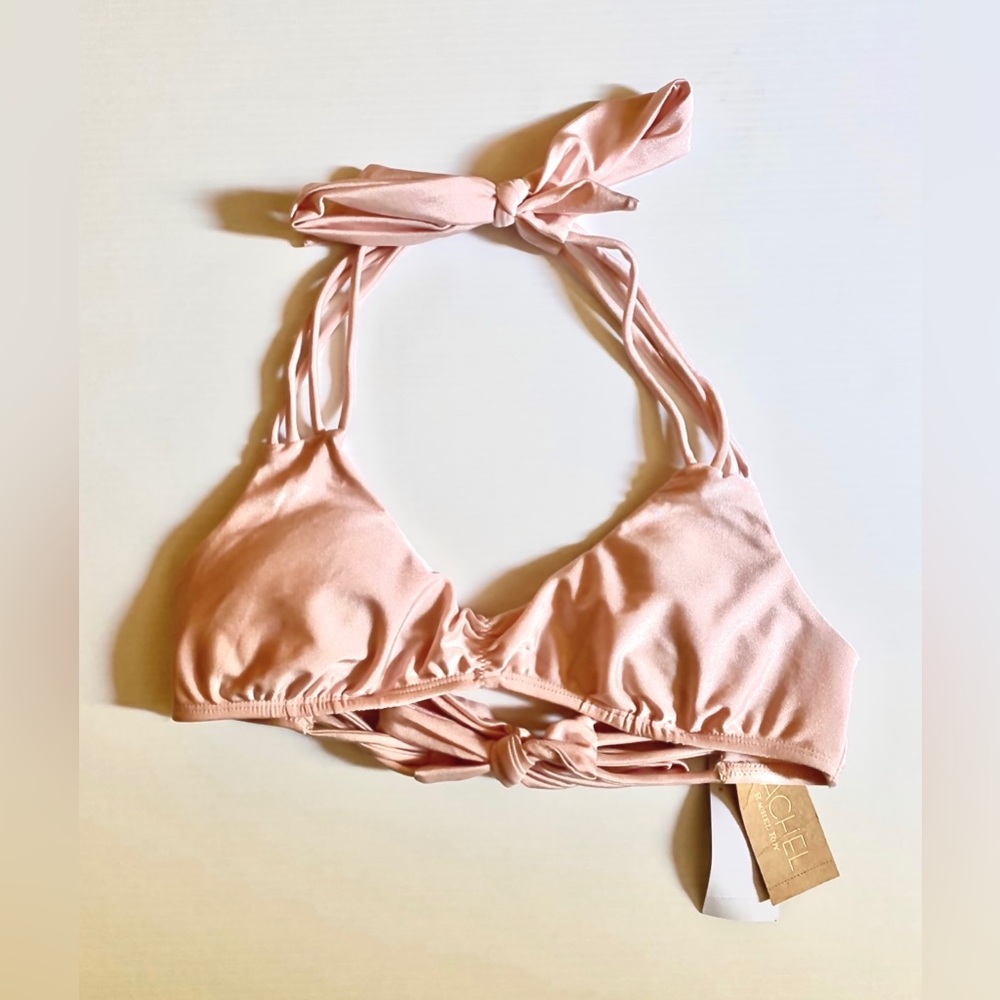 Small light pink Rachel Roy bikini top. New with tags.